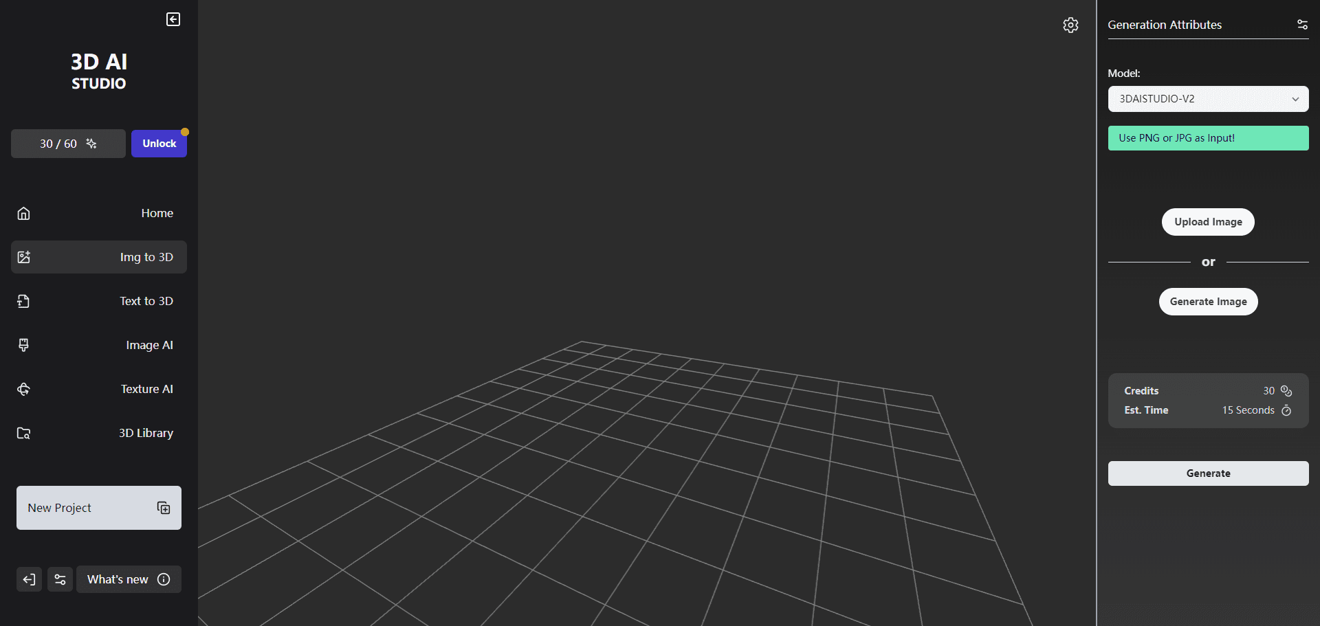 3D AI Studio:智能3D模型生成平台-1 3D AI Studio:智能3D模型生成平台