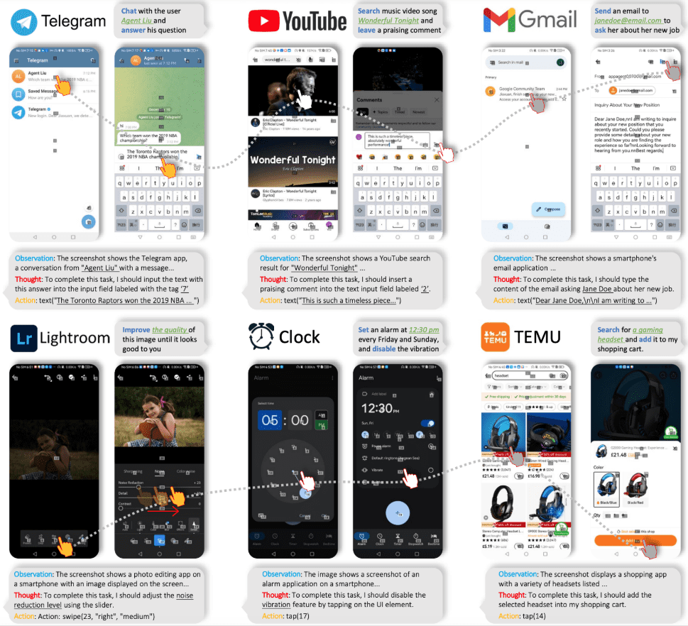 AppAgent:利用多模态智能体自动操作智能手机-1 AppAgent:利用多模态智能体自动操作智能手机
