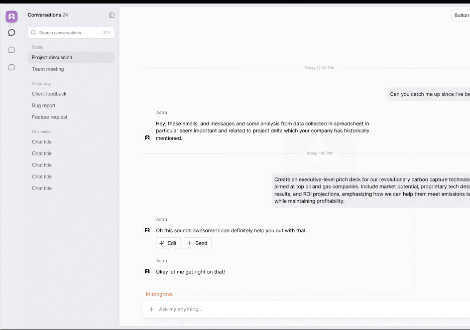 Context:无缝集成各类数据源源,多角色Agent自动化生成不同工作场景内容-1 Context:无缝集成各类数据源源,多角色Agent自动化完成不同工作场景内容