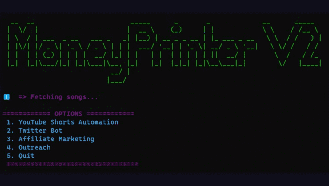 MoneyPrinterV2:自动生成YouTube短视频与Twitter内容并发布-1 MoneyPrinter V2:自动生成YouTube短视频与Twitter内容并发布