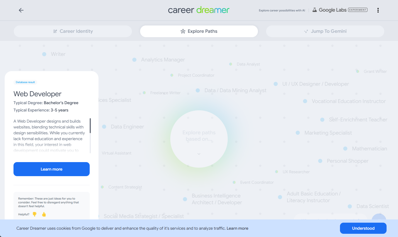 Career Dreamer:职业规划师,使用AI探索职业潜力-1 Career Dreamer:职业规划师,使用AI探索职业潜力