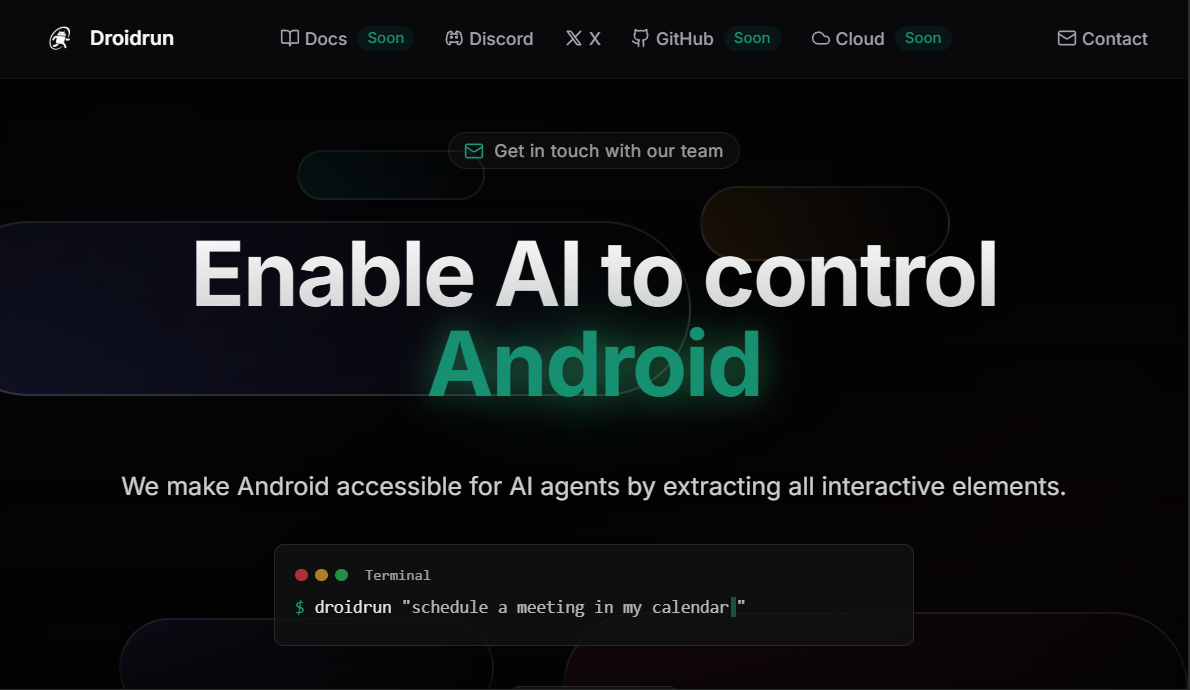 DroidRun:AI自动操作安卓手机的开源工具-1 DroidRun:AI自动操作安卓手机的开源工具